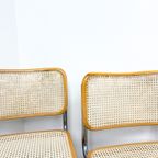 Vintage Marcel Breuer, Cesca Stoel, Vier Stuk Webbing thumbnail 6