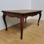 Vintage Landelijke Eettafel Eetkamertafel Uitschuifbaar 207 thumbnail 2