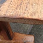 Antieke Rustieke Landelijke Massief Houten Eettafel 210 Cm thumbnail 4