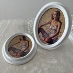 4x Mooie Houten Ovale Foto Lijsten Met Foto Vervangbare Functie thumbnail 12