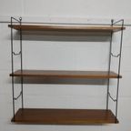 Vintage Midcentury Wandrekje | Boekenrekje Tomadostijl thumbnail 3