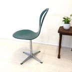 Vintage Eetkamerstoel Jaren 60/ 70 Design Plywood Benze thumbnail 7