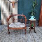 Vintage Progetti Fauteuil Italiaans Design Stoel Jr 70 thumbnail 2