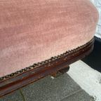 Antiek Mahonie Biedermeier Chaise Longue, 180 Cm Lang, Reliving thumbnail 11