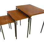 Vintage Design Nesting Tables Cees Braakman - Pastoe thumbnail 3