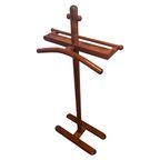 Vintage Scandinavian Made - Dressboy / Valet Stand - Dark Wood thumbnail 4