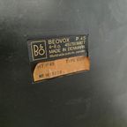 Set Van 2 Vintage Speakers / Boxen B&o Beovox P45 thumbnail 6