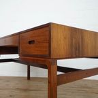 Arne Wahl Iversen Desk In Rosewood For Vinde thumbnail 5