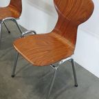 12x Eromes Pagholz Industriële Stapelbare Design Stoel thumbnail 11