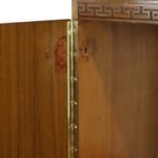 Vintage Mid Century Highboard Kast Lade En Deuren Teak Fineer 200Cm thumbnail 17