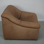De Sede Ds46 Loungefauteuil In Tan / Beige Buffelleer, Zwitserland thumbnail 7