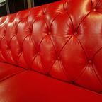 Chesterfield Melbourne Set 2 + 3 Zits - Rood thumbnail 4