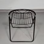 Gastone Rinaldi Folding Chair / Black / Italy 1970s thumbnail 10