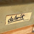 Gebr De Wit Bureaustoel Vintage Burostoel Retro Desk Chair thumbnail 6