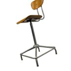 Vintage Industriële Bureaustoel / Atelierstoel / Desk Chair thumbnail 13