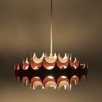 Wit/Oranje Metalen Hanglamp 53258 thumbnail 2