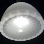 Vintage Opaline Pendant Lamp, Czechoslovakia 1950 thumbnail 8