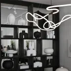 101 Copenhagen | Ghost Chandelier, Big - Neon thumbnail 3