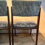 Vier Zeldzame Vintage Eetkamerstoelen, Model 641p, Rudolf Glatzel Voor Thonet thumbnail 13