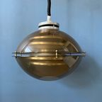 Vintage Space Age Hanglamp Door Herda / Mid Century Verlichting Armatuur / Guzzini Stijl Retro La thumbnail 8