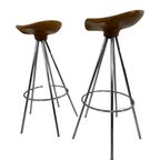 Pepe Cortes - Amat Jamaica - Industrial Vintage Bar Stool - Wooden Seat -Multiple In Stock! thumbnail 8