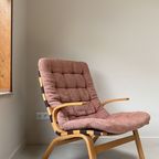 Vintage Houten Kleppe Fauteuil Uit Denemarken thumbnail 3