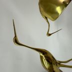 Large Mid Century Design Brass Birds , 1970’S thumbnail 14