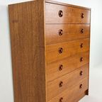Scandinavisch Vintage Teak Fineren Ladekast Kajanin thumbnail 5