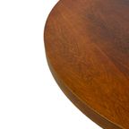 Vintage Houten Ronde Salontafel Jaren 60 Design thumbnail 6