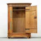 Antieke Beschilderde Bruidskast 1764 thumbnail 9