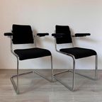 6x Tecta Armchairs Design By Jean De Prouve thumbnail 9