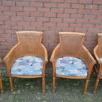 Art Deco Armstoelen Met Dubbel Webbing 5 Stuks thumbnail 8