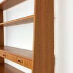 Scandinavisch Vintage Teak Fineren Dressoir/ Boekenkast Midsund thumbnail 8