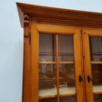 Vintage Landelijke Grenen Buffetkast Wandkast Buffet Kast. thumbnail 12
