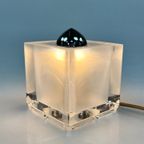 Vintage Glazen Kubus Lamp, Nachtmann Leuchten Design, Duitsland 1970's thumbnail 11