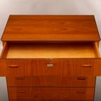 Deens Design Teak Hoge Ladekast, 1960s thumbnail 15
