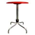Vintage Kruk Brabantia Chroom Rood thumbnail 2