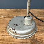 Zilvergrijze Bauhaus Bureaulamp thumbnail 2