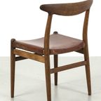 Set Van 6 Eiken Hans Wegner Stoelen 68172/7 thumbnail 5