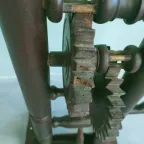 Antieke Wolhaspel/wolwinder (bijzonder Interieur-decoratie-item) thumbnail 2
