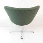 2 Rudolf Wolf Swivel Chair Modello Groen Ploegwool Fauteuils thumbnail 12