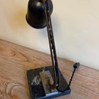 Vintage Stoer  Bureaulamp Tafellamp Lampje Frans thumbnail 8