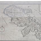 Ets - Kaart Van Martinique - 'Carte De L' Isle La Martinique - 18E Eeuw thumbnail 2