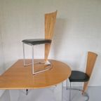 Harvink Zino Stoelen Met Uitschuifbare Design Tafel thumbnail 3