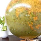 Retro Vintage Wereldbol Globe Lamp Tafellamp Voor 1986 thumbnail 9