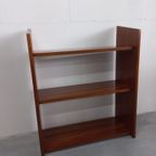 Jaren 50/60 Scandinavisch Wandmeubel Wandrek (teak-grenen-fineer) thumbnail 13