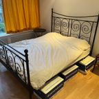 Te Koop Bed Met Lattenbodem En Matras, Slaapbank, Tafel Met 4 Stoelen, Boxspring Matras thumbnail 4