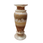 Vintage Grote Onyx Marmeren Vaas thumbnail 3