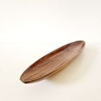 Vintage Teakhouten Schaal Schaal Stokbrood thumbnail 3