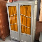 Vintage Brocante Vitrinekast thumbnail 4